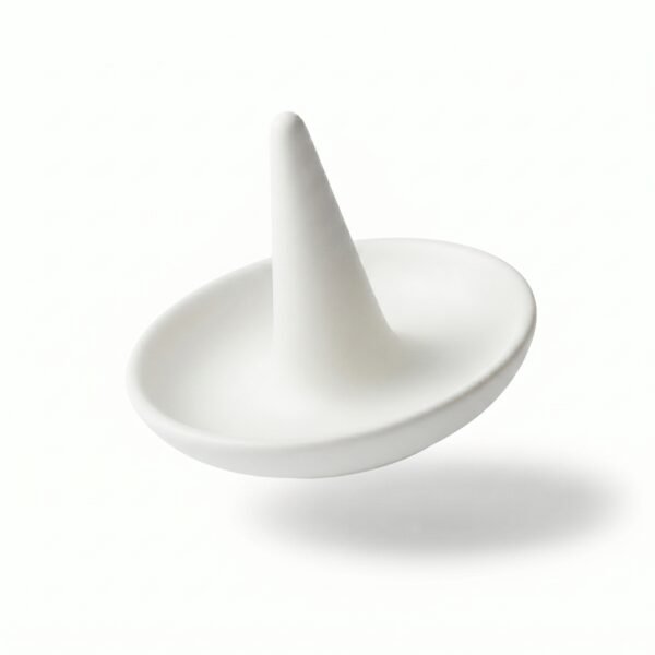 Ceramic Ring Holder Jewelry Stand Decorative Gift Item Elegant Modern Design | Casalinghi Sartoris