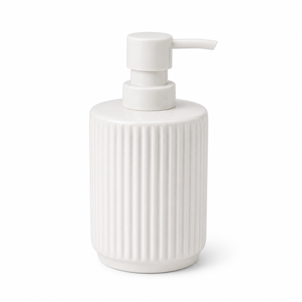 Ceramic Lotion Dispenser Pump Bottle 300ml Bathroom Soap Dispenser Durable Modern Design | Casalinghi Sartoris