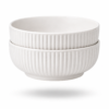 Ceramic Soup Bowl Set of 2 Deep Serving Bowls 700ml Durable Modern Design | Casalinghi Sartoris