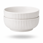 w4.5 Ceramic Soup Bowl Set of 2 Deep Serving Bowls 700ml Durable Modern Design | Casalinghi Sartoris