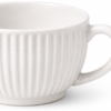 Ceramic Tea Cup Set of 4 Elegant Handle Cups 200ml Durable Modern Design | Casalinghi Sartoris