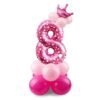 17pcs Birthday Number Balloon Set 32 Inch Foil Helium Decor Boy Girl