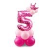 17pcs Birthday Number Balloon Set 32 Inch Foil Helium Decor Boy Girl
