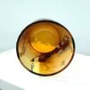 Edo Kiriko Handcrafted Pine & Crane Crystal Whisky Glass